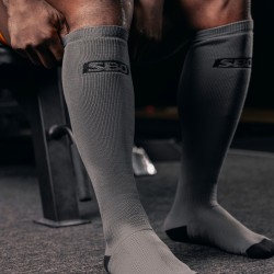 SBD Forge Deadlift Socks - grey