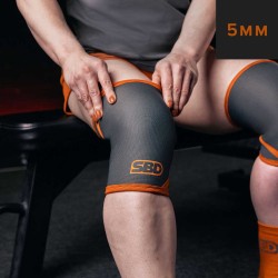 SBD Forge Weightlifting Knee Sleeves grey