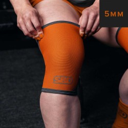 SBD Forge Weightlifting Knee Sleeves orange