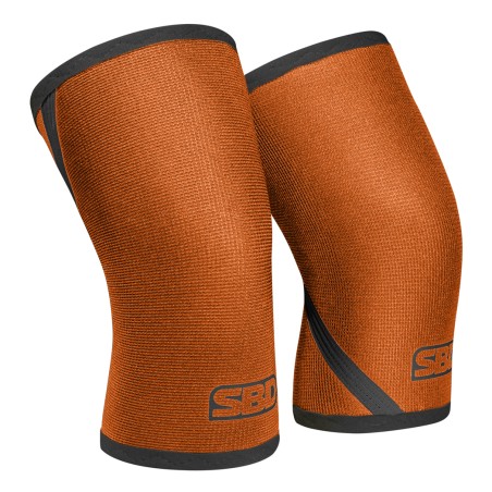 SBD Forge Weightlifting Knee Sleeves orange