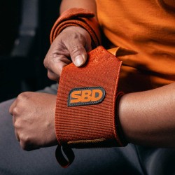 SBD Forge Wrist Wraps  Stiff orange